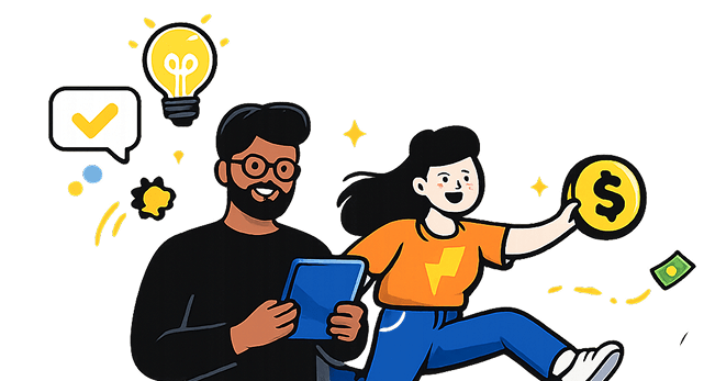 Creators collaborating on Beelia